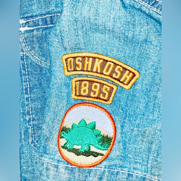 Kids Osh Kosh short sleeve denim shirt - Picture 4 of 4